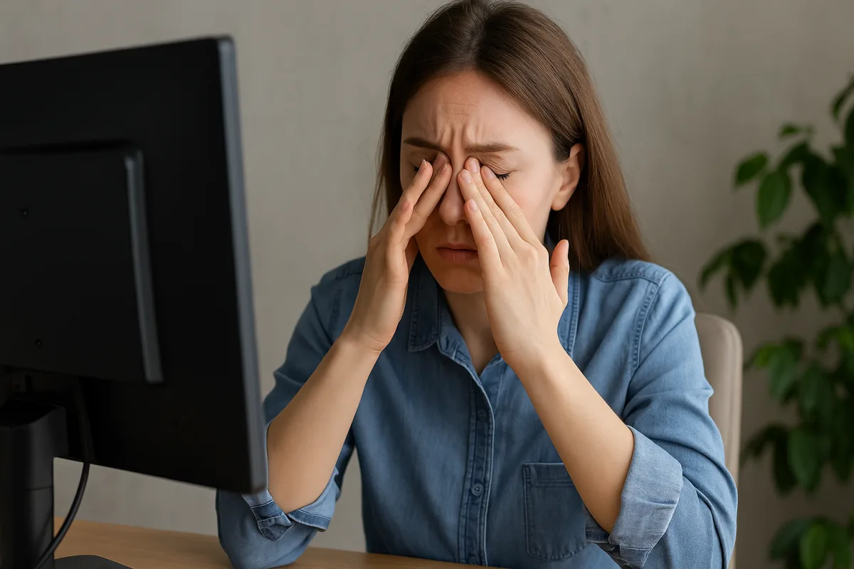 Quali sono i primi segnali di stanchezza oculare? Riconoscerli fa la differenza