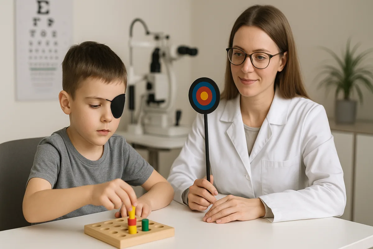 Riabilitazione visiva per ambliopia: Strategie efficaci per recuperare la funzione oculare