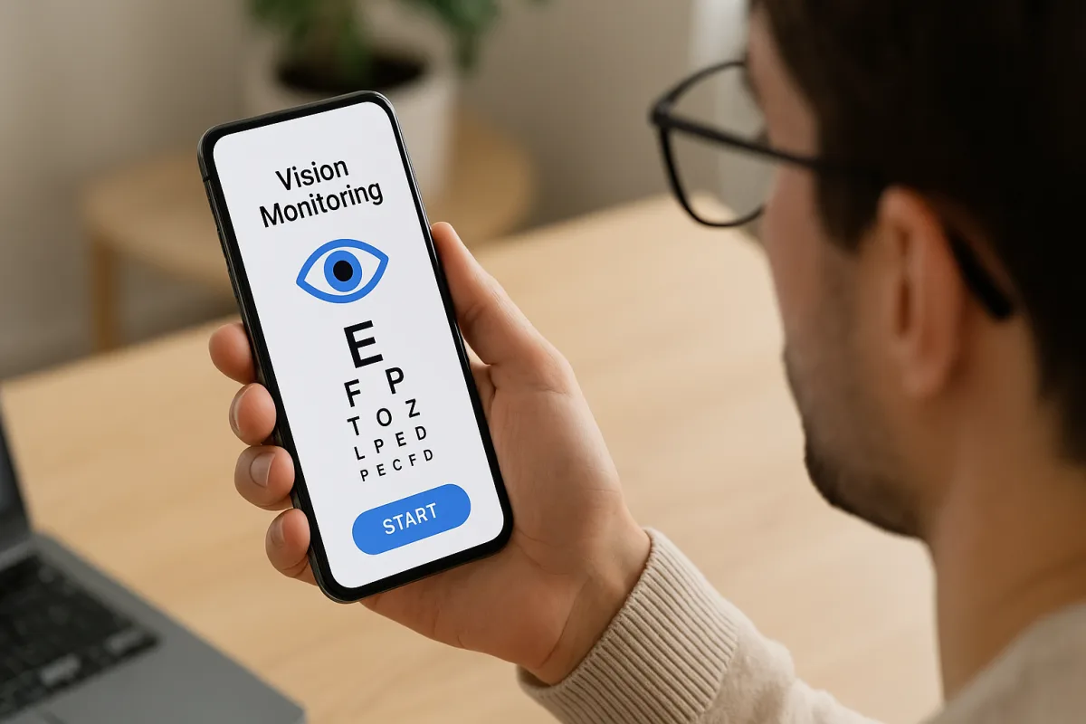 Esistono app efficaci per il monitoraggio della salute visiva? Le migliori opzioni e come funzionano