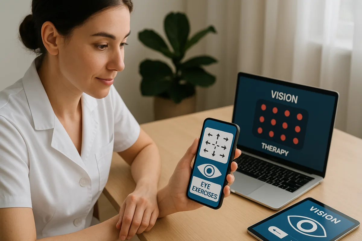 Quali app usano gli ortottisti per esercizi a casa? Le piattaforme verificate che favoriscono la costanza
