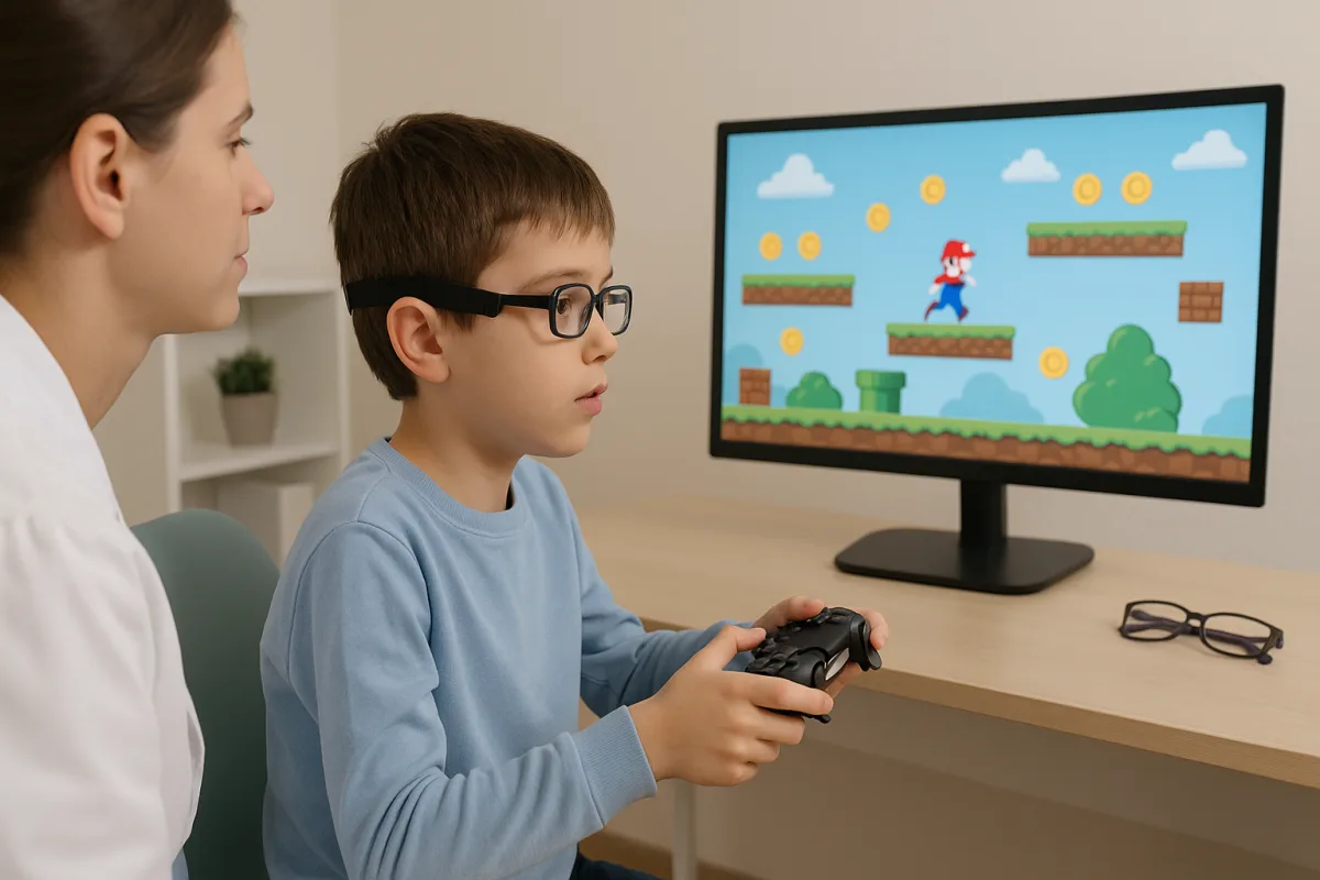 Riabilitazione e videogiochi: I tools digitali che stimolano le capacità visive nei bambini