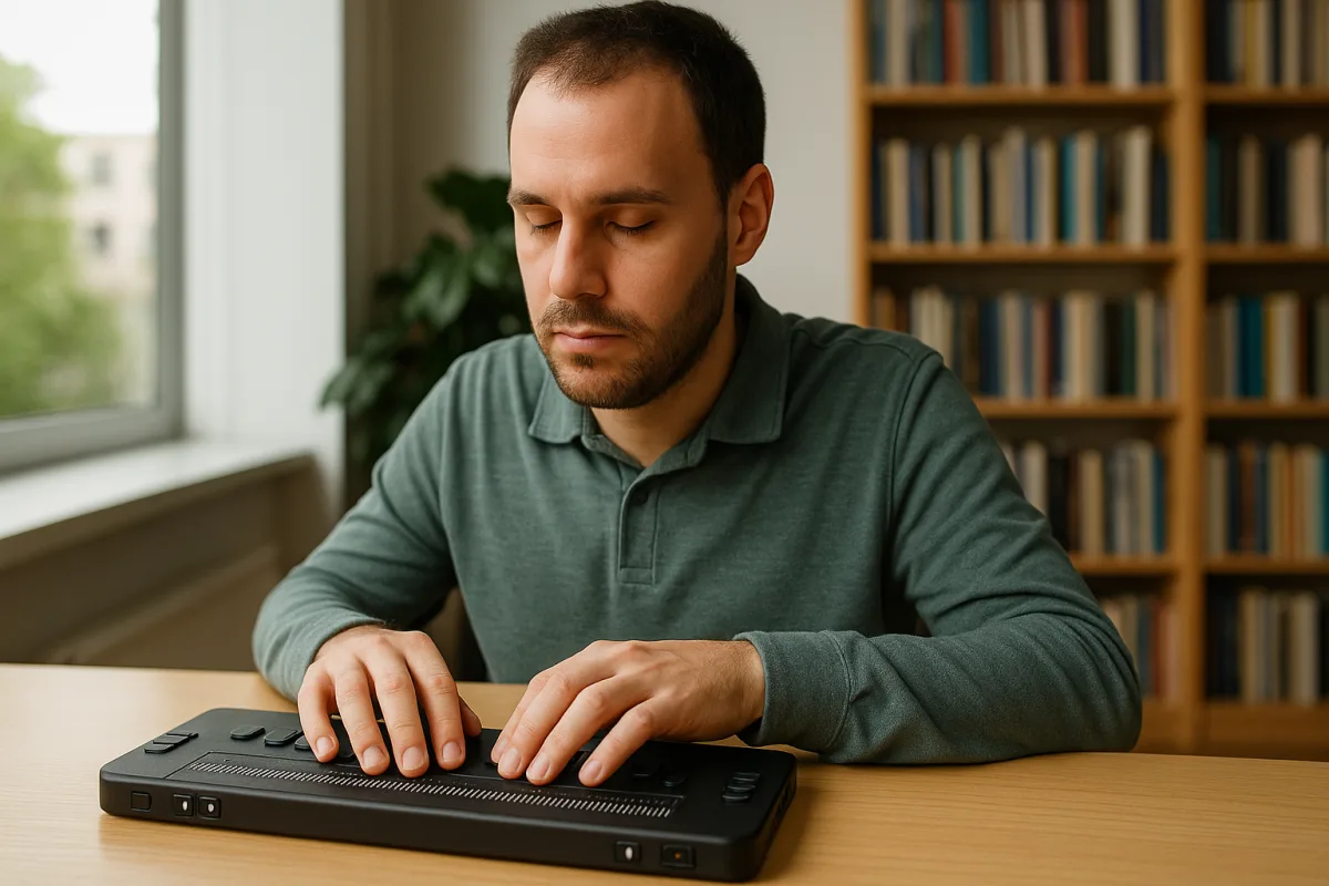 Qual è il ruolo della stampa braille digitale nella riabilitazione? Nuove opportunità per la lettura autonoma