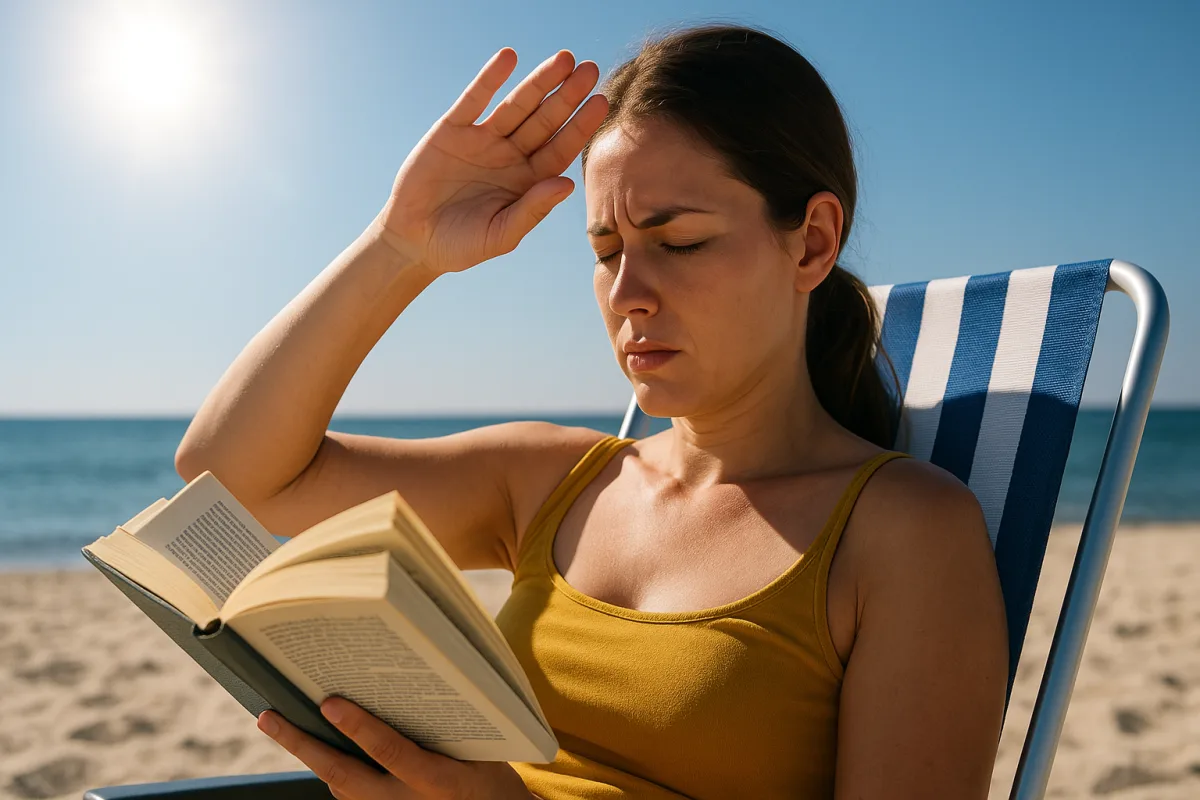 "Non leggere sotto il sole": il consiglio di una volta tra mito e verità
