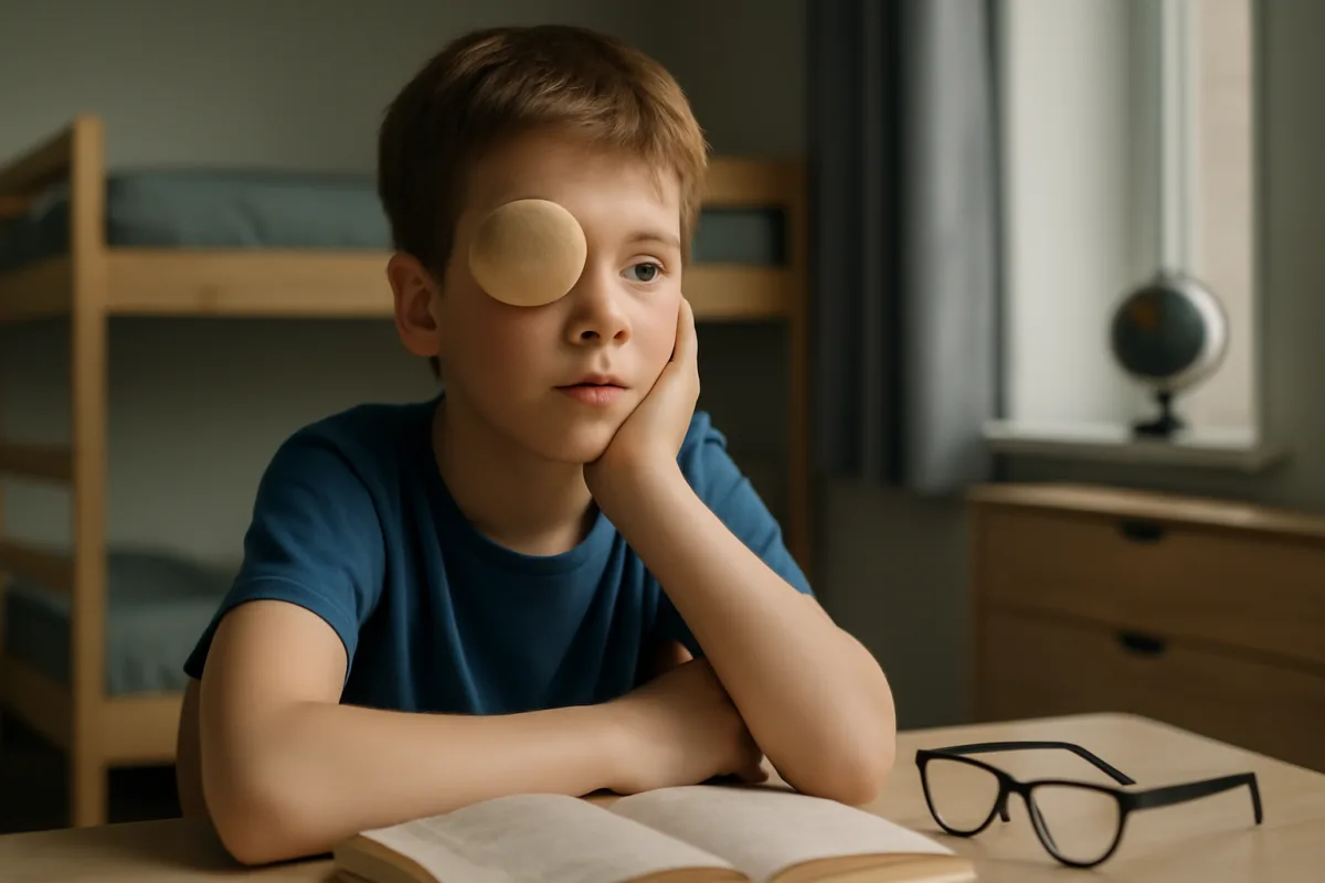 Patch per ambliopia nei bambini grandi: i limiti che cambiano il trattamento