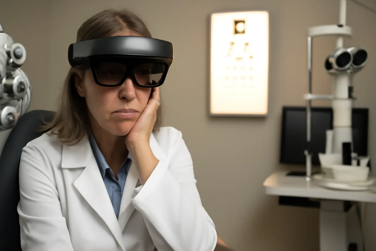 Visori AR in ortottica: il limite tecnico che rallenta l'adozione in studio