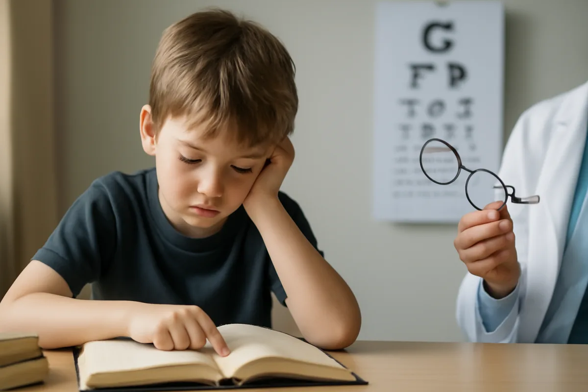 Bambino lento a leggere: i test visivi che anticipano la diagnosi corretta