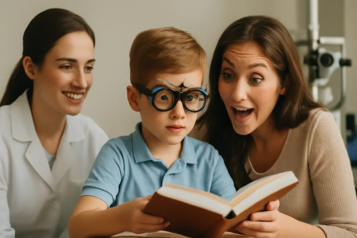 Terapia ortottica e lettura nei bambini: il progresso che sorprende i genitori