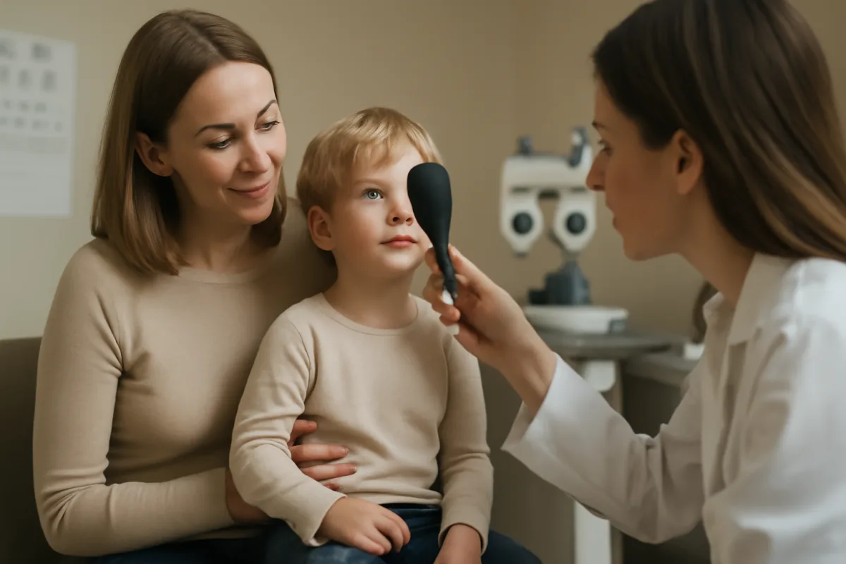 Visita ortottica nei bambini piccoli: come prepararli senza stress inutile