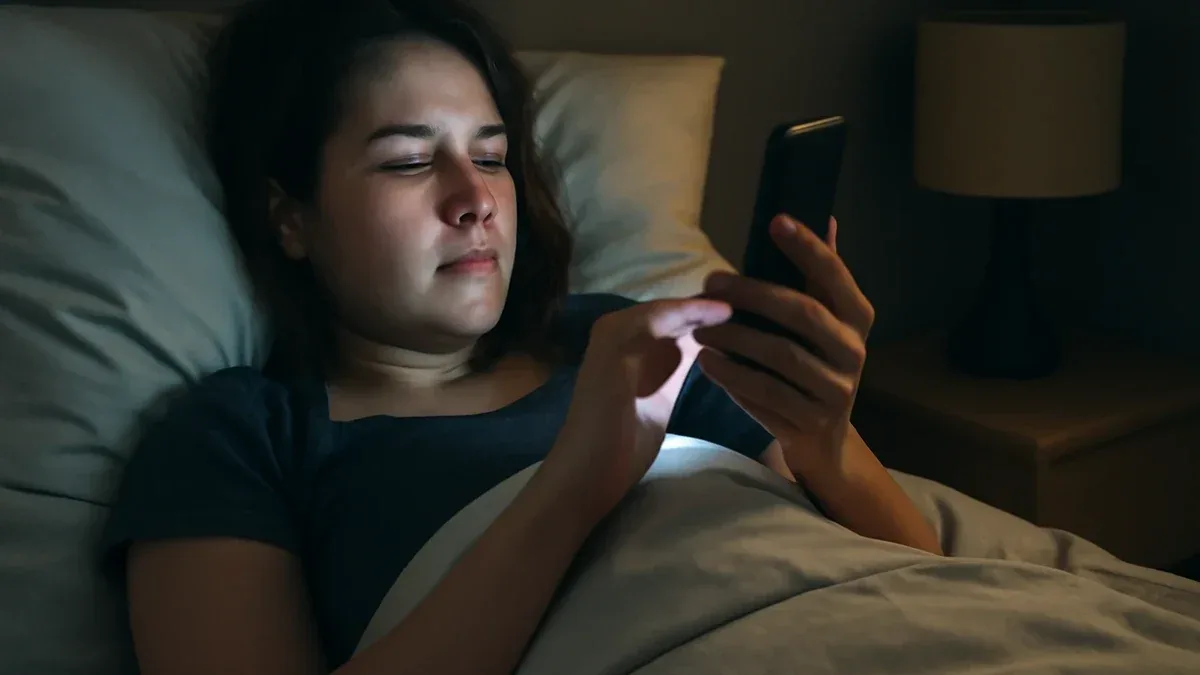 Uso dello smartphone prima di dormire: quali abitudini visive vale la pena considerare