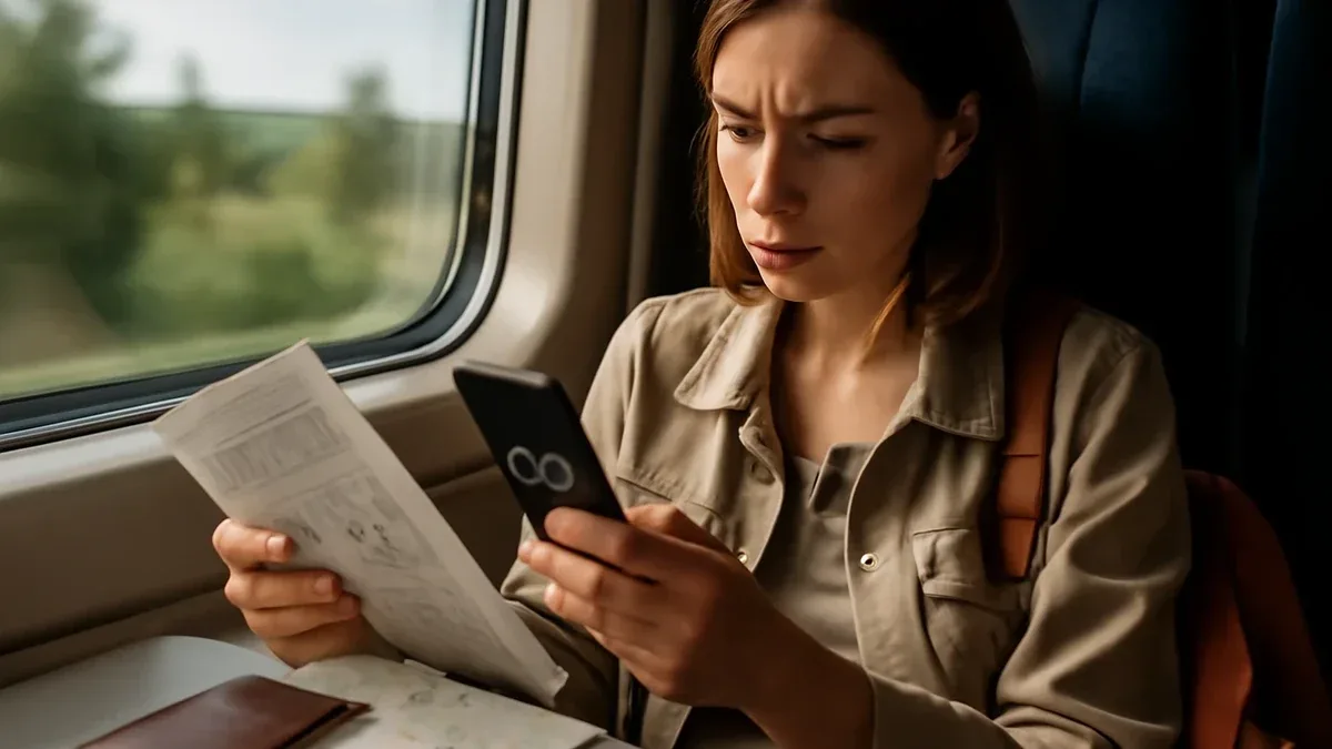 Leggere sul telefono durante gli spostamenti: perché il contesto può rendere la lettura faticosa