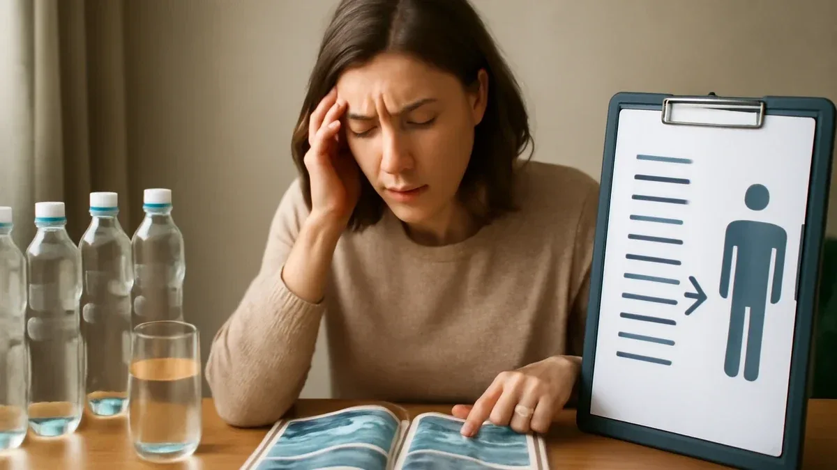 Mal di testa durante la lettura: quali informazioni riferire durante la visita