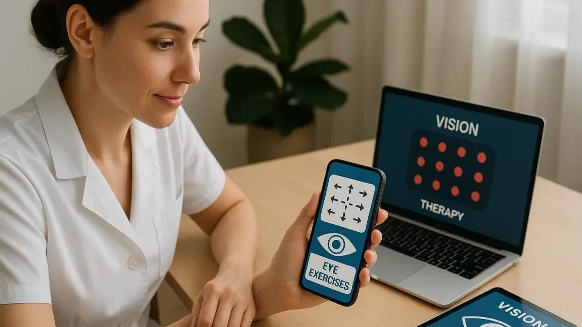 Esercizi oculari online: perché non sostituiscono una valutazione